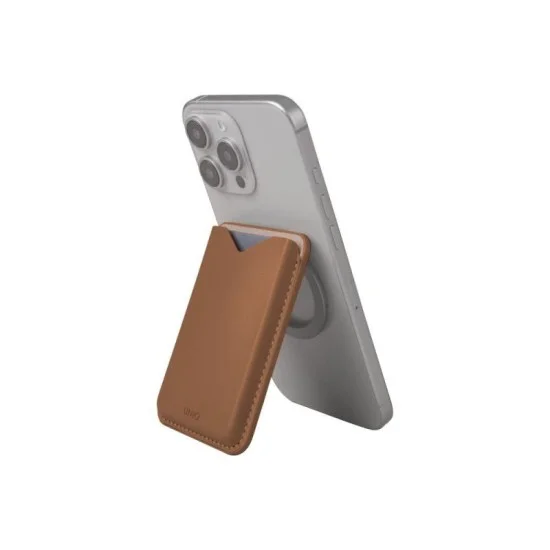 Uniq Lyden Evo Magnetic Stand Card Holder - CARAMEL